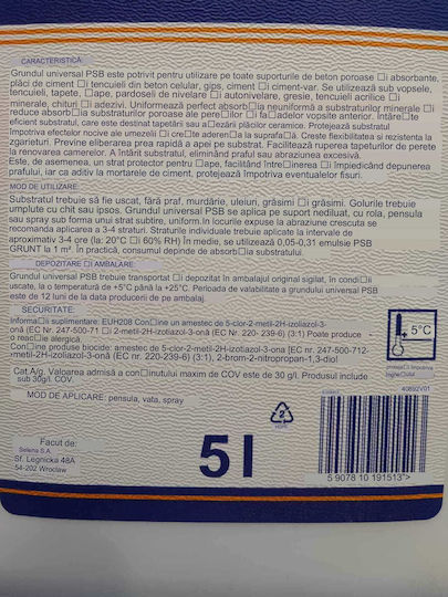 Tiefenwirksames Grundierung Psb 5l