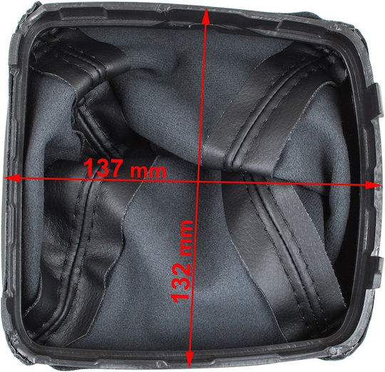 Ford Mondeo IV 07-15 Schicht-Stiefel Schwarz + Rahmen