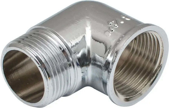 Knee Nipple 3/4 Chrome Aquasto