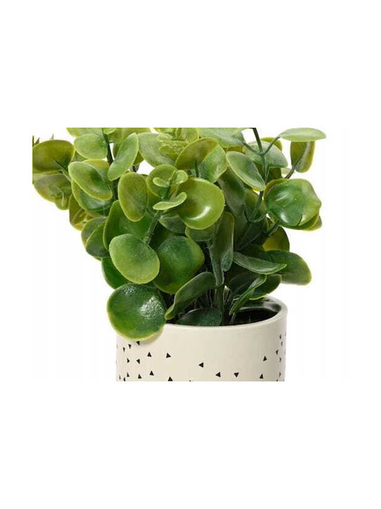 Green Plant In A Pot Artificial Decorative 16x8 Cm