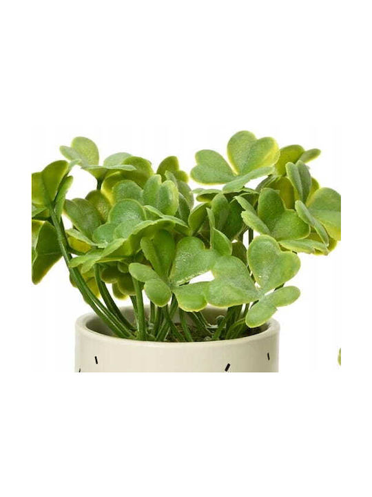 Green Plant In A Pot Artificial Decorative 16x8 Cm