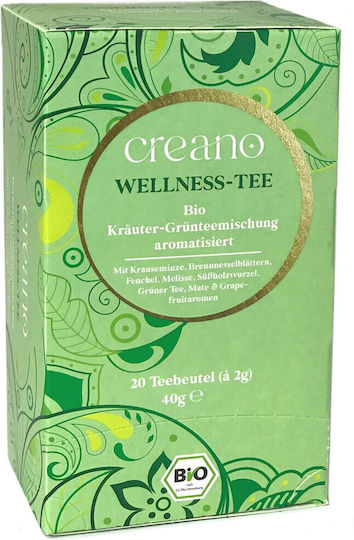 Creano Green Tea Organic Product 20 Bags
