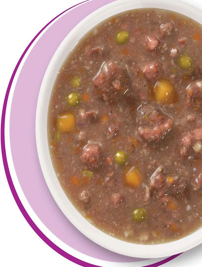 Catit Hrană Umedă pentru Pisici cu Vițel, Legume și Carne 95gr