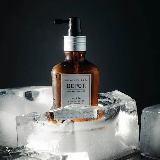 Depot No. 206 Concentrated Invigorating Lotion Μαλλιών για Τόνωση 100ml