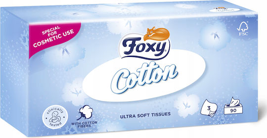 Foxy 90 Χαρτομάντηλα (1 Κουτί)