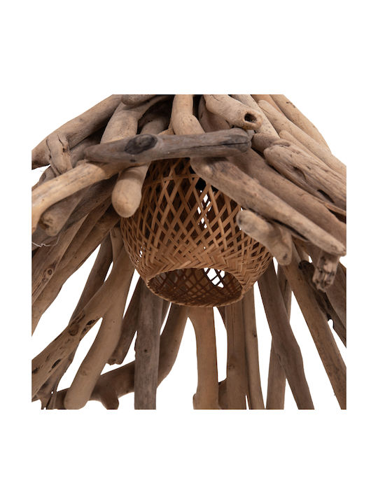 HomeMarkt Pendant Light Light Blue Boho With E27 Socket 48x54x52cm