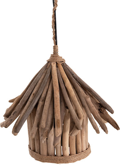 HomeMarkt Pendant Light Light Blue Boho with E27 Socket