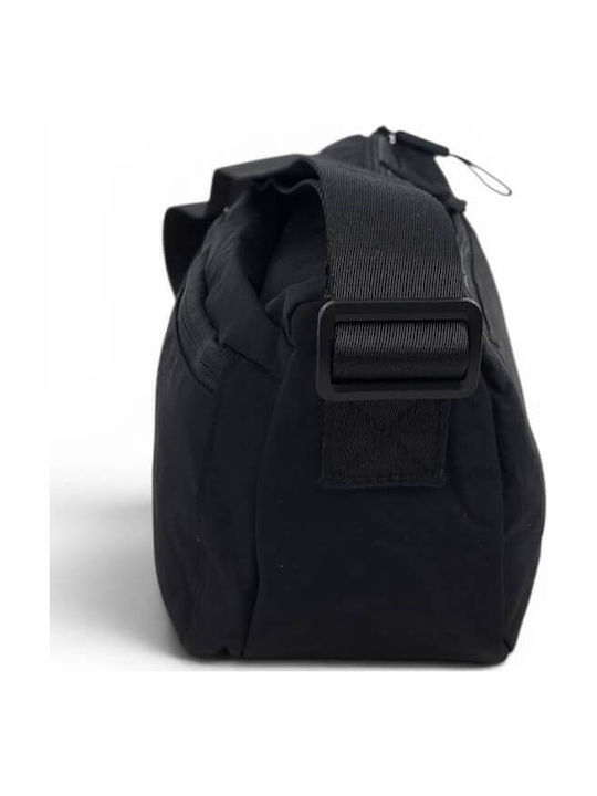 Fabric Women's Crossbody Bag Black