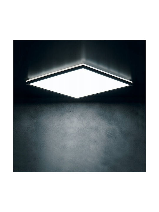 Led Ceiling Light Azpo Led 17.5w Cct-l-b Ip54 Square 1800lm 3000 4000 6000k Neutral Warm Cool Color Black 31533