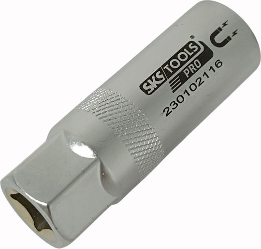 Καρυδάκι Μπουζί Μαγνητικό Πολύγωνο 16 Mm 3/8 Sks Tools 230102116