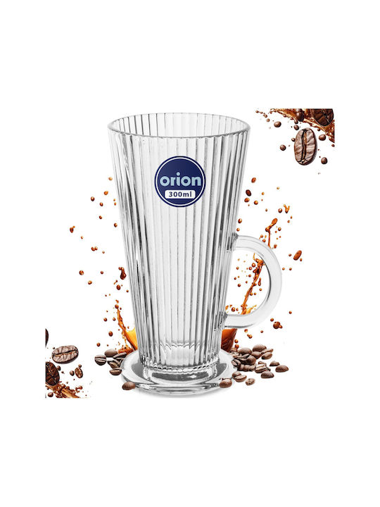 Orion Ποτήρι Καφέ/Freddo από Γυαλί 300ml