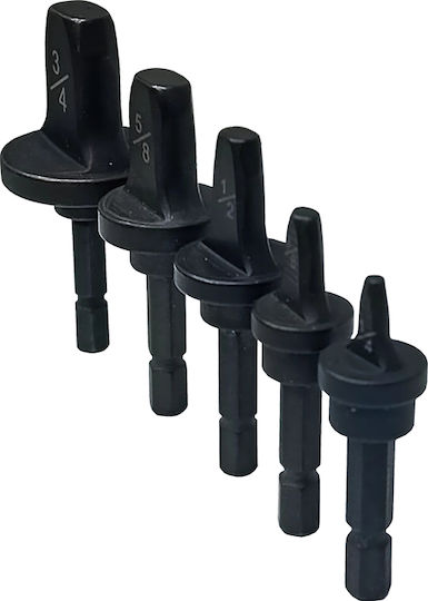 Εκχειλωτικά Σετ 5 Τεμαχίων 1/4'' 3/8'' 1/2'' 5/8'' & 3/4'' Εξάγωνο Στέλεχος Sks Tools 40000877 Βτ