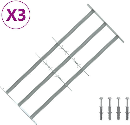vidaXL vidaXL Geländer für Terrassen 3 Stück