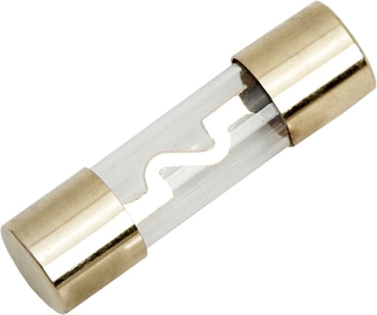 Set 10 Gold-plated Auto Fuses 30a 10×37 Mm Car Audio Amplifier