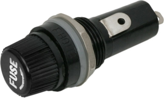 Set 10 Suporturi Siguranțe 6,4×30 Mm Siguranțe Auto Tip Sticlă Suport Siguranță Auto