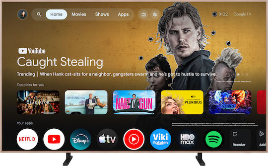 TCL Smart Televizor 65" 4K UHD QD-Mini LED A400 Pro Art HDR (2026) 65A400 Pro