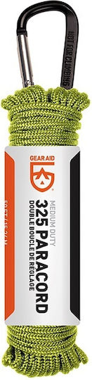 High Strength Rope Jear Aid Paracord Multi-Purpose Cord Green 15m 21275