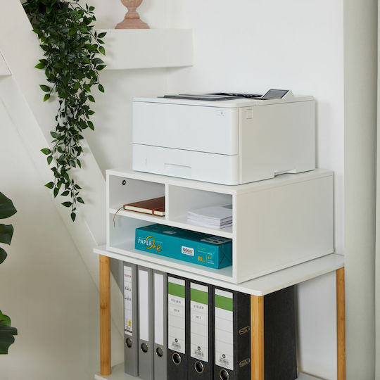 Relaxdays Stand Pentru Imprimantă Birou Alb