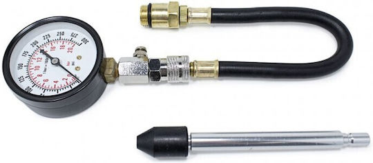 Compression Pressure Tester Meter Gasoline 0-21