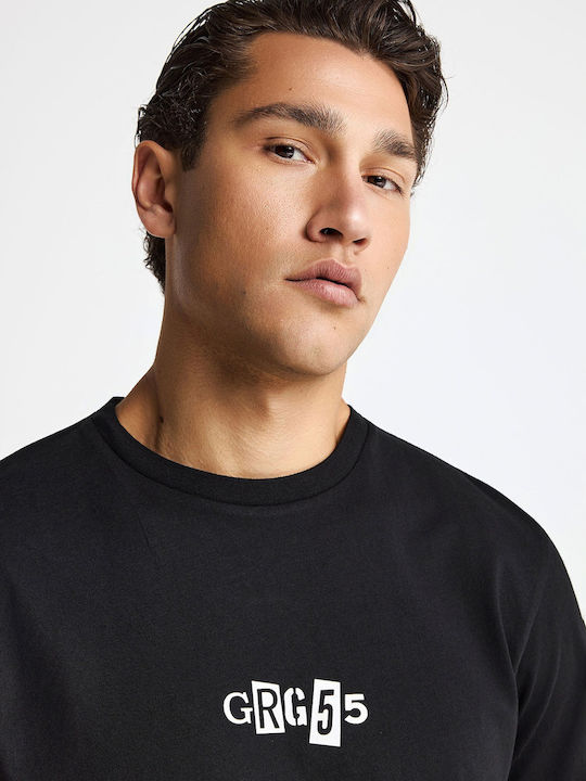 T-shirt Μαύρο
