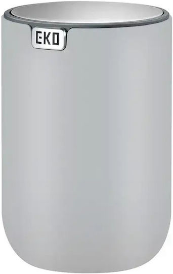 Eko Plastic Gray Waste Bin 2.2lt