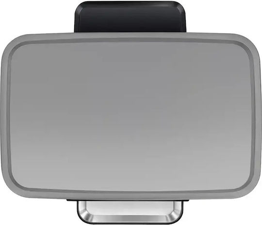 Eko Eko Madison Mülleimer aus Inox mit Pedal Grau 50lt