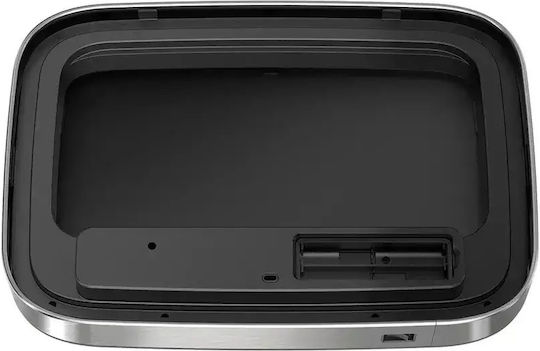 Eko Waste Bin Made of Stainless Steel with Sensor 50lt Black