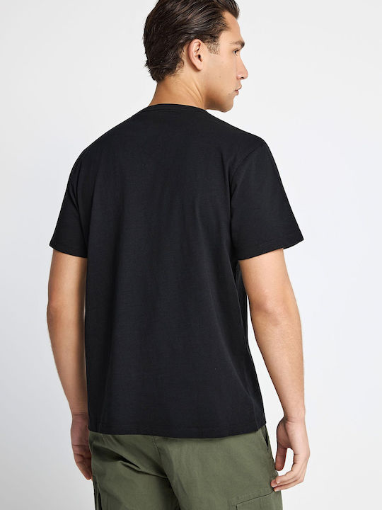 T-shirt Μαύρο