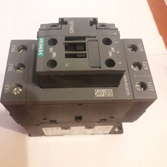 Power Contactor Ac-3e/ac-3 41 A 18.5 Kw 400 V 3-speed 230 V Ac 50/60 Hz Auxiliary Contacts 1 No + 1 Nc Terminal 3rt2035-1al20