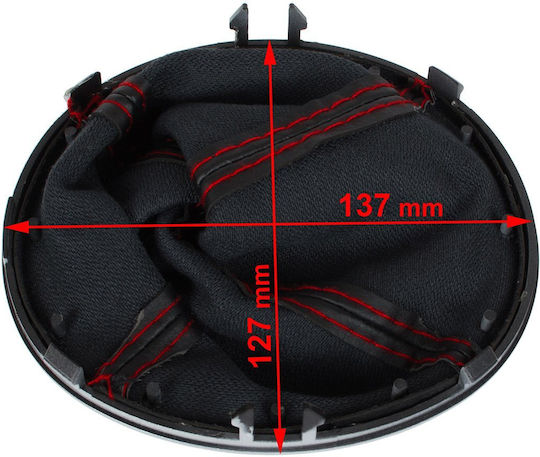Suzuki Swift Iii 05-10 Manșon Schimbător Viteze Negru Cu Ramă Gri