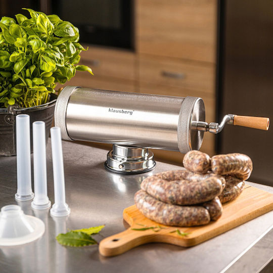 Sausage Stuffer Horizontal Manual Machine 2.5kg Klausberg Kb-7925