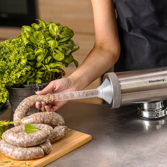 Sausage Stuffer Horizontal Manual Machine 2.5kg Klausberg Kb-7925