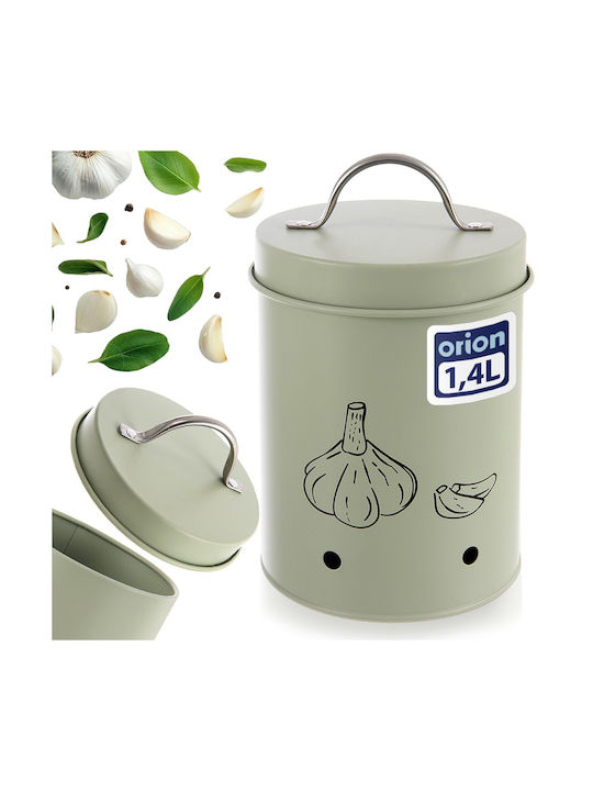 Orion General Use Box with Lid Green 1400ml