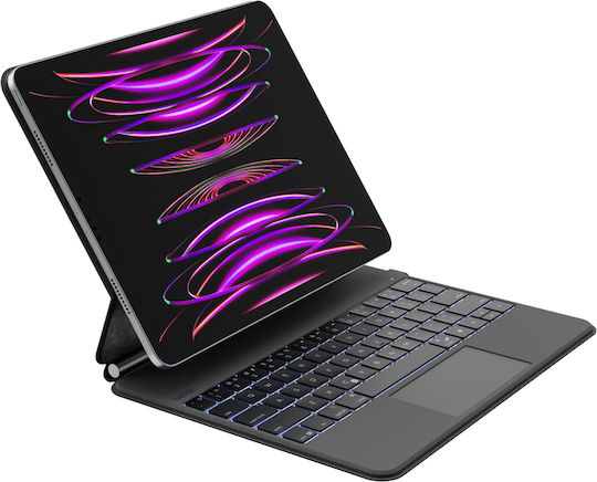 Belkin Магнитен Azerty Bluetooth Клавиатурен Калъф Ipad Pro 12.9'' Bbz003fr-v1 Черен