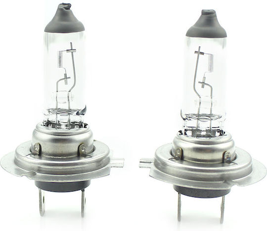 Halogen Car Bulb H7 12v 55w +50% Brightness Headlights Set 2 Pcs