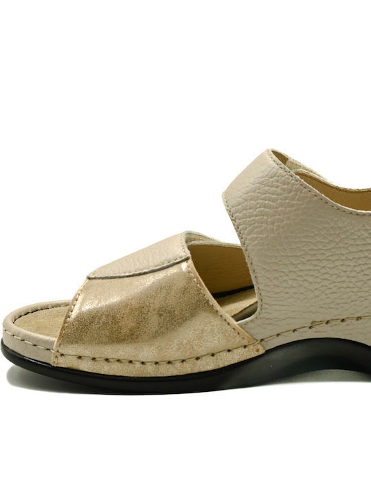 Leather Women's Anatomic Beige Sandals