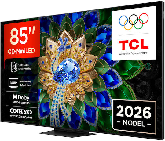 TCL Smart Televizor 85" 4K UHD QD-Mini LED A400U HDR (2026) 85A400U