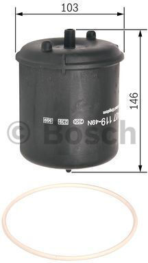 Bosch Autoölfilter F 026 407 119