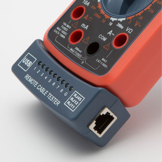 Alista Home Tester De Cabluri Apă De La Robinet / Rețea RJ45 / RJ11 / USB / RJ12 Digital