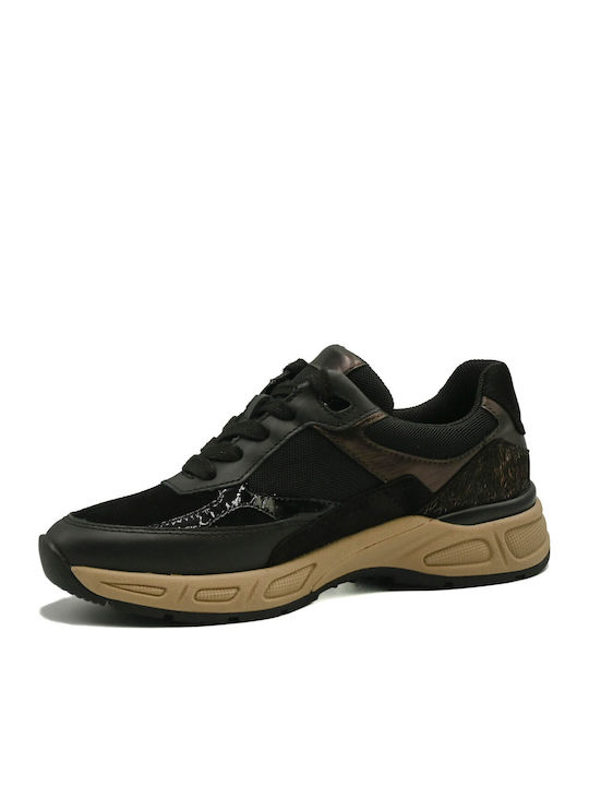 Damen Anatomische Sneakers Schwarz