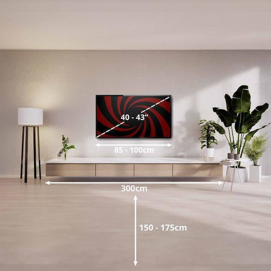 Sharp Smart TV 43" 4K UHD QLED GR8465E HDR (2025)