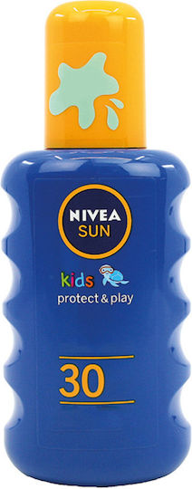 Nivea Sun Kids Protect & Care Waterproof Kids Sunscreen Spray SPF30 200ml