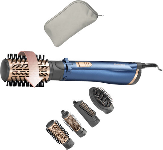 Babyliss Electric Brush with Air & Rotating Head for Hair Straightening and Curls 1000W