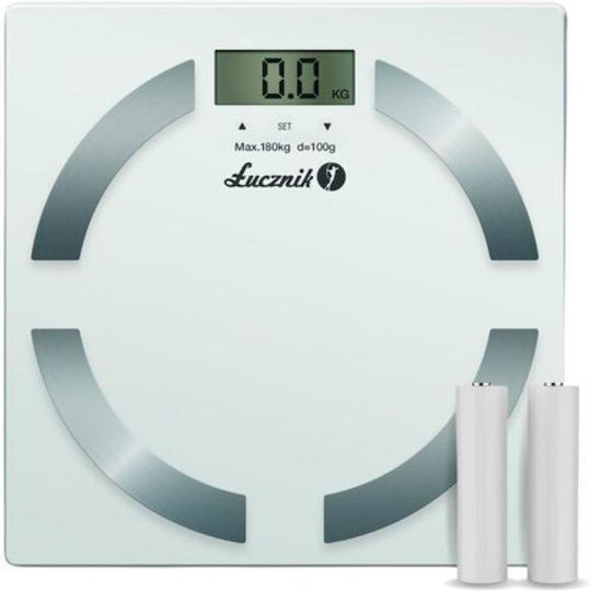 Lucznik Дигитална Везна За Баня 150кг Бяла BS-11A
