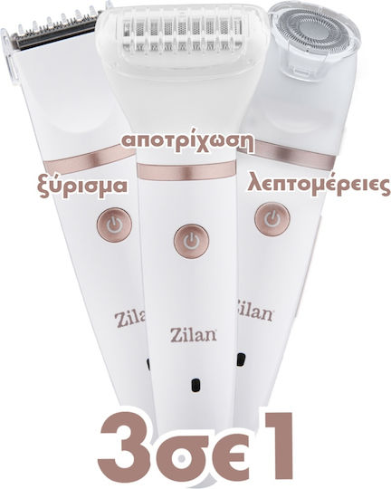 Zilan Ξυριστική Μηχανή Σώματος Επαναφορτιζόμενη