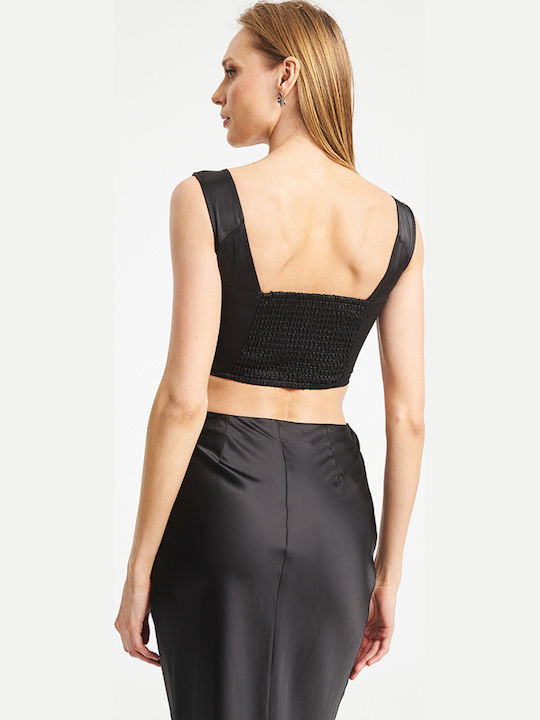 Damen Bluse Schwarz