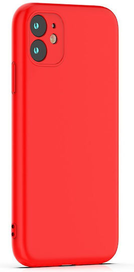Калъф Силиконов Xiaomi Redmi Note 14 Pro Plus Червен