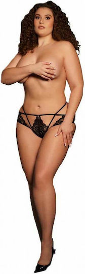 Léna Lingerie Strings Black Plus Size