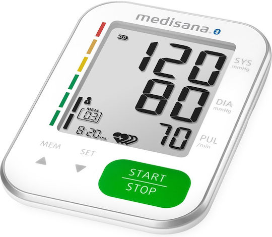 Medisana Bu 572 Upper Arm Blood Pressure Monitor White 51201