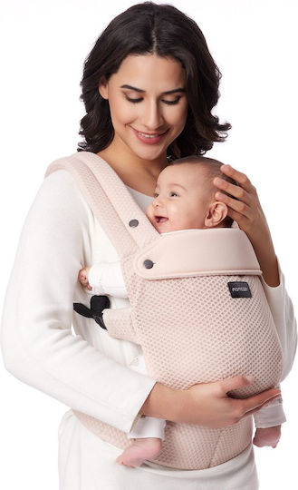 Momcozy Μάρσιπος Πλάτης Ροζ με Μέγιστο Βάρος 3kg